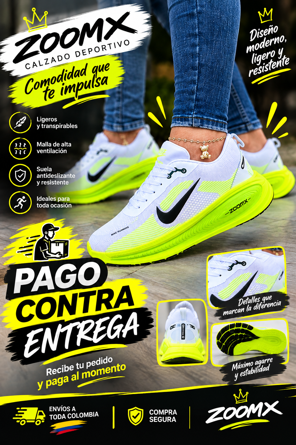 🔥 Tenis Nike Vomero Plus 18 Unisex 👟 Calidad AAA Súper Cómodos ✨