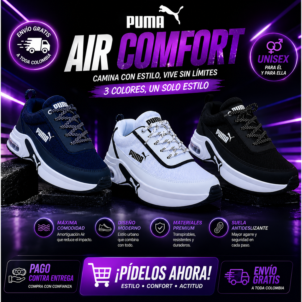 👟✨ Tenis Puma Válvula – Estilo y Comodidad en Cada Paso 🔥🎯