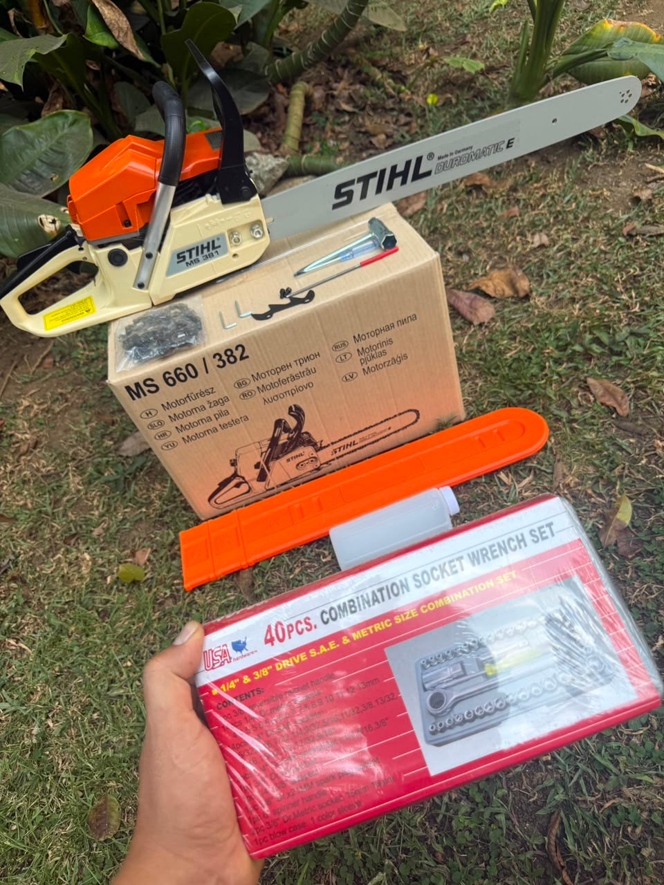 MOTOSIERRA MS381 STIHL 381  ESPADA 70 CM