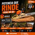 🪚 Motosierra STIHL MS 381 /Espada 70 cm + 🎁 Obsequio Gratis