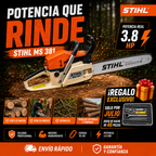 🪚 Motosierra STIHL MS 381 /Espada 70 cm + 🎁 Obsequio Gratis