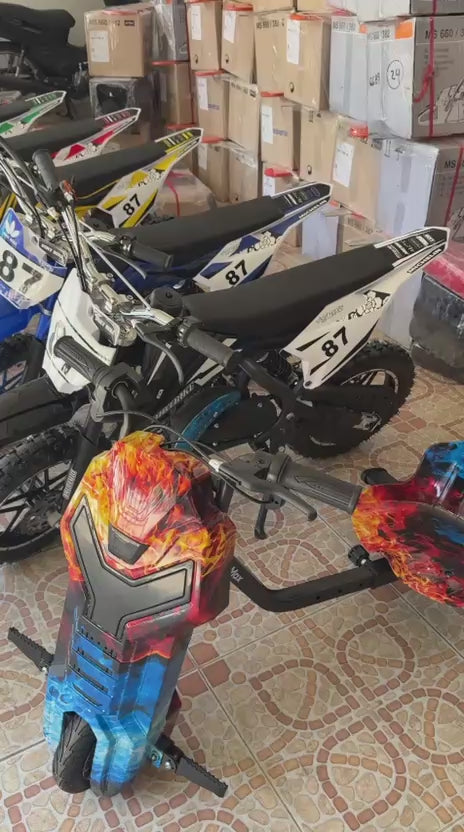 🏍️ Mini Moto Cross 50cc Automática | ¡Aventura sobre Ruedas!