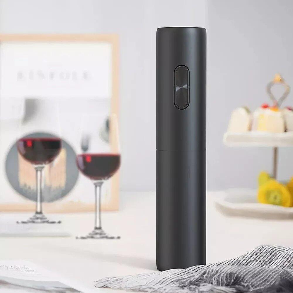 Abridor de vinos eléctrico con Tapón Dispensador