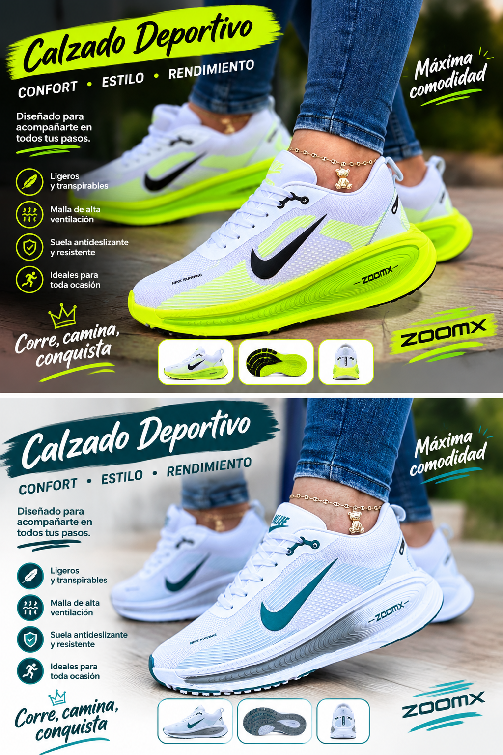 🔥 Tenis Nike Vomero Plus 18 Unisex 👟 Calidad AAA Súper Cómodos ✨